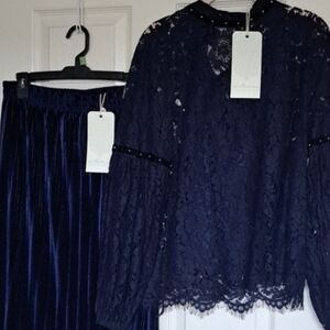 Nwt Navy Winter Suit